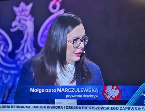 Detektyw Marczulewska gościem w programie Państwo w Państwie